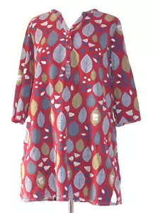 SEASALT CORNWALL 'SOUTH TERRACE TUNIC' pre owned ladies size 10 cotton top. - Picture 1 of 5