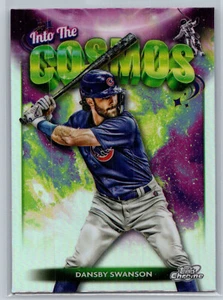 Dansby Swanson 2024 Topps cromo cósmico en el cosmos Chicago Cubs #ITC-16 - Imagen 1 de 2