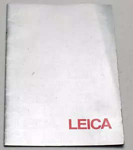 Leica Magazin Fotoausrüstung Einzelhandelspreisliste Buch Broschüre 1.04.1982 - Bild 1 von 1