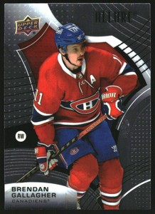 2021-22 Upper Deck Allure #7 Brendan Gallagher