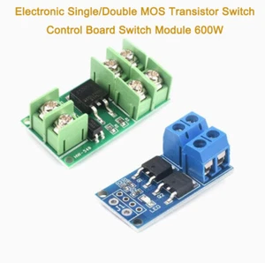Elektronischer Einzel/Doppel MOS Transistor Schalter Steuerplatine Schaltermodul - Picture 1 of 4