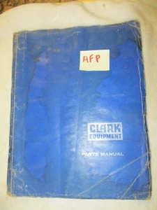 CLARK UT44 CAMCO CLEVELAND MAINT & PARTS MANUAL w/ CLARK PART NUMBERS - Picture 1 of 7