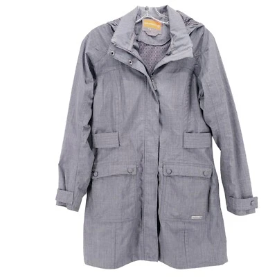 MERRELL Opti-shell Gray Parka Jacket Hooded Size SMALL - Image 1 of 4