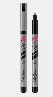 Sally Hansen I ❤️Arte en uñas redondo I Love arte en uñas pluma punta fina 420 plata Foto 1 de 2