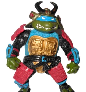 Teenage Mutant Ninja Turtles 1990 SAMURAI LEONARDO Leo Spielkameraden Vintage - Bild 1 von 3