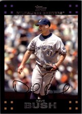 2007 Topps Baseball #97 Dave Bush