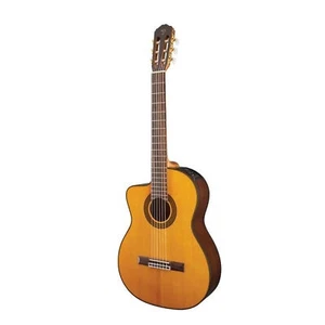 Takamine GC1CE Classical Cutaway Left Handed Acoustic Electric Guitar, Natural - Picture 1 of 4