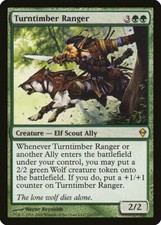 Turntimber Ranger Zendikar NM Green Rare MAGIC THE GATHERING MTG CARD ABUGames