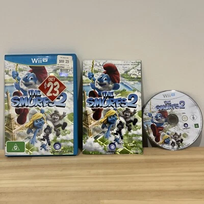 THE SMURFS 2 Nintendo Wii U WiiU Game 2013  PAL - Image 1 of 4