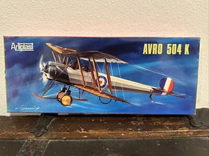 Artiplast 1:50 Scale Avro 504K Airplane Model Kit #126, sealed contents - Picture 1 of 4