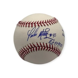 Pedro Martinez signierter Baseball mit CY & Whoos Your Daddy Inschriften TriStar - Bild 1 von 3