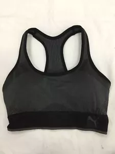 PUMA LADIES SPORTS BRA, BLACK, SIZE SMALL - NEW WITHOUT TAG 11940 - Picture 1 of 2