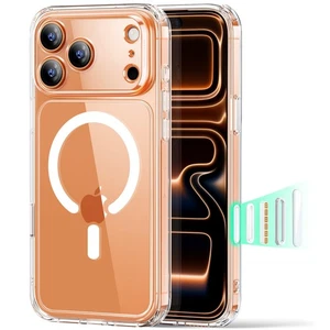 iPhone 17 Pro Max Clear Case, MagSafe Compatible, Camera Control & Shockproof - Picture 1 of 7