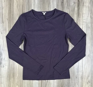 Garage Sleek Crewnecks Long Sleeve Perry Plum Women’s Size XL - Brand NEW - Picture 1 of 5