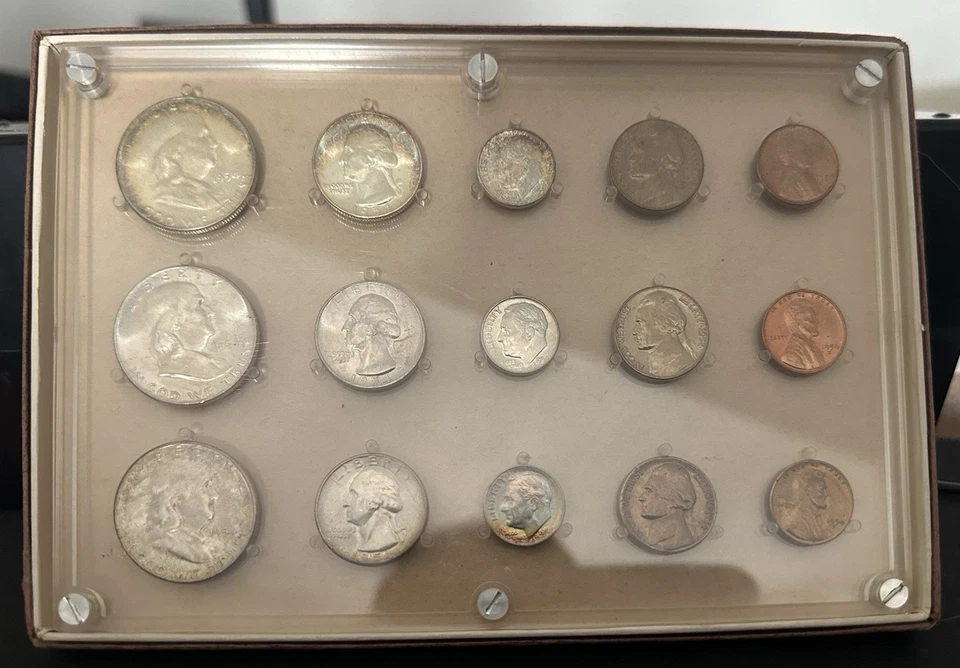 1954 U.S. Mint Set in Plastic Holder TONERS - Image 1 of 4