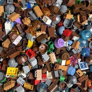 Lego 8 oz di massi, casse e barili, grande scrigno del tesoro e grande barile - Foto 1 di 5