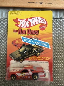 Unpunched Vintage Hot Wheels Hot Ones 1982 FRONT RUNNIN' Fairmont #3257-0319 - Picture 1 of 11