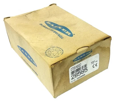 Botón táctil óptico Banner Engineering OTBVN6QD 10-30 V DC con cubierta de campo negra Foto 1 de 3