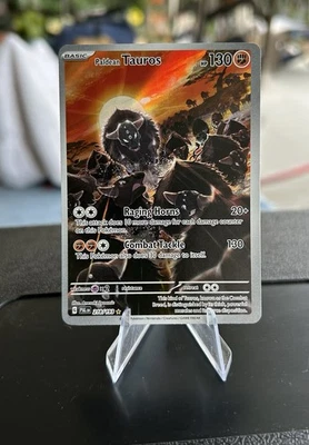Pokémon TCG Paldean Tauros Scarlet & Violet Paldea Evolved Holo Card 218/193 - Image 1 of 2