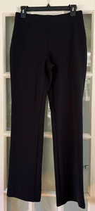 Express schwarze Stretch Pull-On Hose, gerades Bein, Größe M lang - Bild 1 von 5