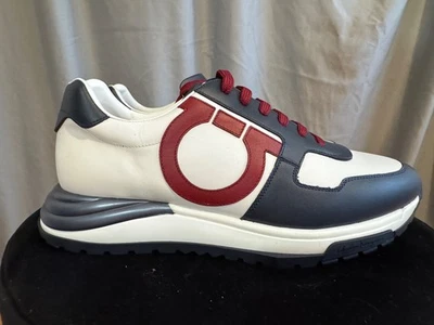 Salvatore Ferragamo Brooklyn Gancio 三色运动鞋 — 第 1/4 张图片