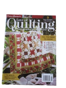 Fons & Porter's Love of Quilting Magazine SEPT/OCT 2016 - Picture 1 of 1