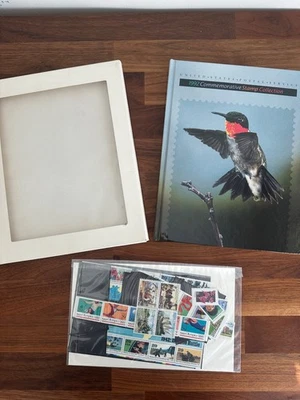 1992 USPS Commemorative Stamp Collection with Mint Stamps - Image 1 of 3