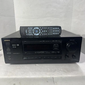 Onkyo TX-DS575 Receiver HiFi Stereo Home Theater 5.1 Channel Remote Bundle - Picture 1 of 9