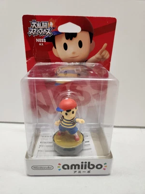 Фигурка Ness amiibo Nintendo Wii U японская версия 2015 НОВАЯ В КОРОБКЕ - Изображение 1 из 4