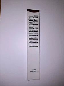 Remote / Télécommande Radio / CD Player Scott SDM60 ORIGINAL (white / blanc) - Photo 1/1