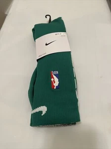 Nike NBA Authentic Socks Quip Grip Size L Green Knee High PSK658-312 S54 - Picture 1 of 6