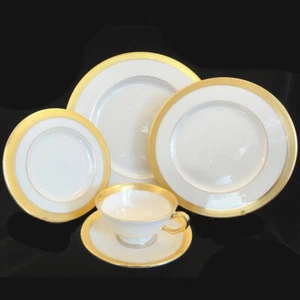 LOWELL by Lenox 5 Piece Place Setting PEONY CUP NEW NEVER USED made in USA - Picture 1 of 12