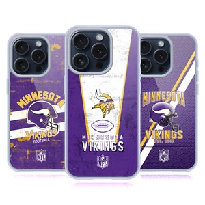 NFL MINNESOTA VIKINGS LOGO ART ÉTUI COQUE EN GEL POUR APPLE iPHONE TÉLÉPHONES - Photo 1 sur 10