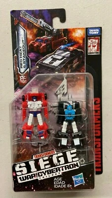 Transformers War for Cybertron Micromasters 2 Pack Autobots Red Heat Stakeout - Image 1 of 4
