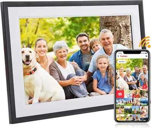 Frameo Digital Picture Frame 10.1 Inch 32GB Smart WiFi Digital Photo Frame - Picture 1 of 14