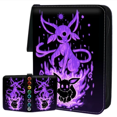 Pokemon Sammelalbum 400 Karten Portfolio 4Pocket Sammelkarten Heft Ordner Mappe - Bild 1 von 4