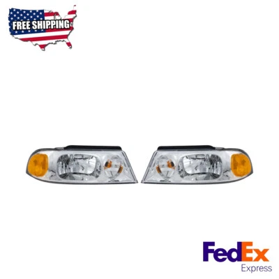 Juego de faros halógenos para Lincoln Navigator Blackwood 1998-2002 Foto 1 de 4