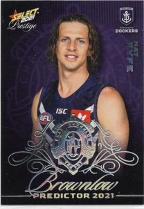 2021 Footy Stars Prestige Brownlow Predictor (BPP11) Nat FYFE Fremantle 029/60 - Picture 1 of 1