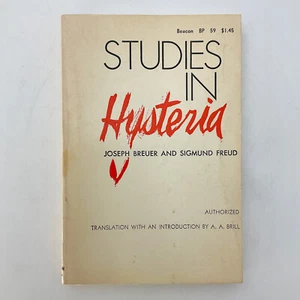 Studies in Hysteria Joseph Breuer Sigmund Freud Third Printing 1964 - Imagen 1 de 17