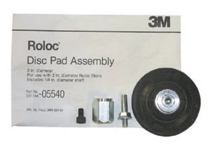 3M 05540 Roloc Disc Pad Assembly 3" 5540 - Picture 1 of 1