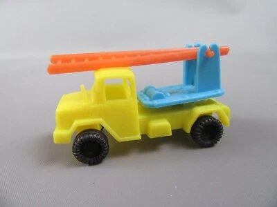 A692 Vintage 1970 VAM Magirus 170 D15 Camion Gialla Scala Plastica 1:55 - Immagine 1 di 4