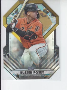 2022 Topps Series 2 Buster Posey Diamond Greats Black /299 Giants Die Cut - Picture 1 of 2
