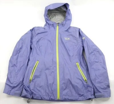 Mountain Hardwear Waterproof Purple And Green Rain Jacket Women's Size Small - Image 1 of 4