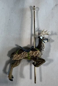 HALLMARK KEEPSAKE PRANCING REINDEER, CAROUSEL RIDE - NEW - Picture 1 of 3