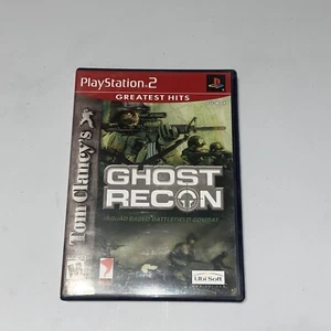 Tom Clancy's Ghost Recon (Sony Playstation 2, 2002) - GH PS2 Free Shipping - Picture 1 of 4