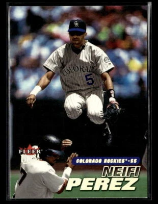 2001 Ultra #131 Neifi Perez Card Colorado Rockies - Image 1 of 2