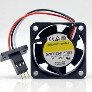 9WF0424F6D03 40*40*20MM 24V For FANUC A90L-0001-0507#A Cooler Cooling Fan 3Pin - Picture 1 of 2