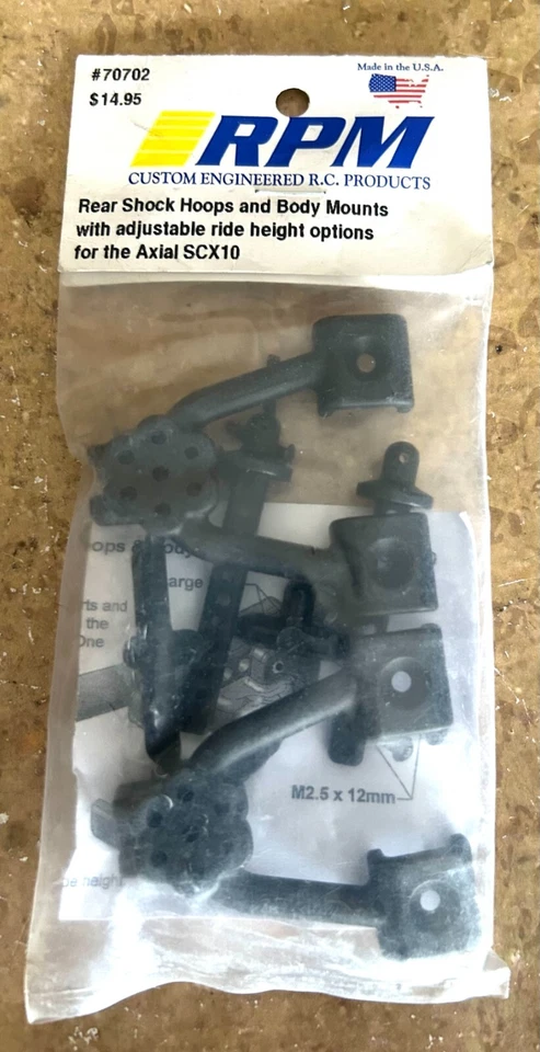 RPM Rear Shock Hoops & Body Mounts - Image 1 of 1