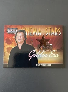 2008 DONRUSS AMERICANA CINEMA STARS GOLDEN ERA KURT RUSSELL RELIC SWATCH 10/50 - Picture 1 of 2