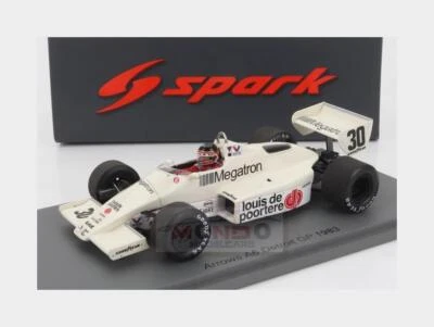 1:43 SPARK Arrows F1 A6 #30 Detroit Gp 1983 Thierry Boutsen White S5788 - Immagine 1 di 2